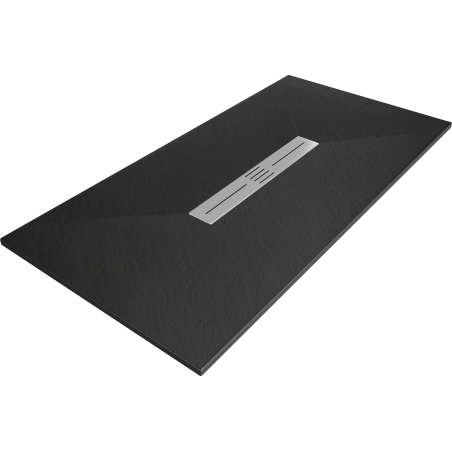 Mexen Toro rectangular shower tray SMC 200 x 80 cm, Black - 43708020