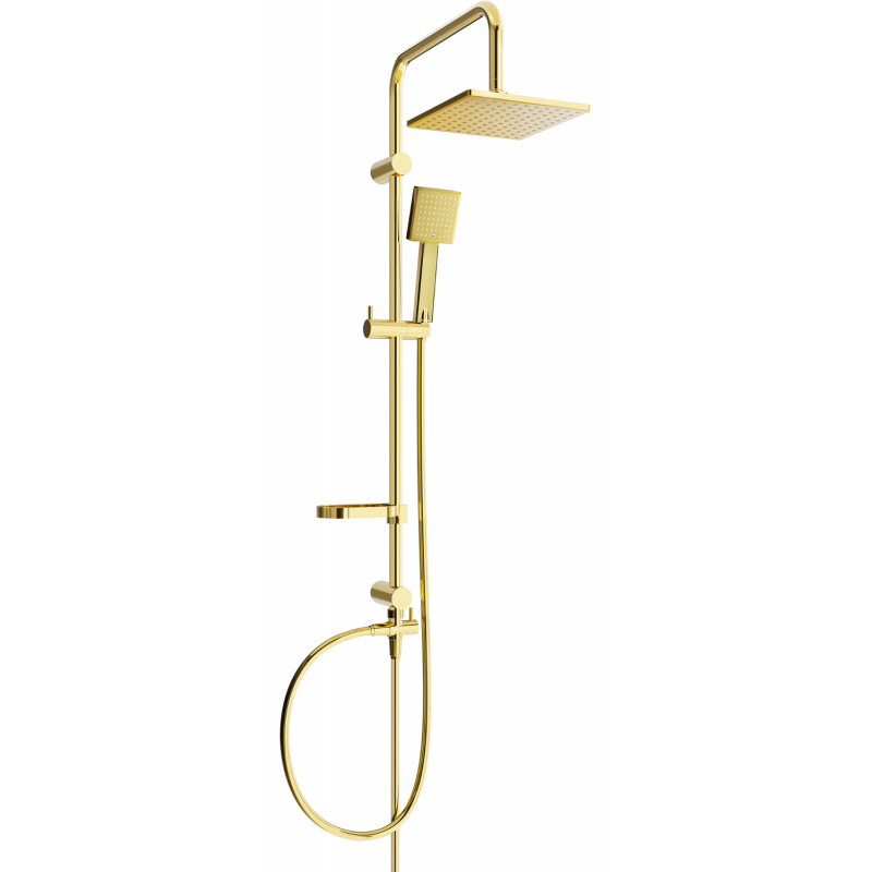 Mexen X45 shower column, Gold - 798454591-50