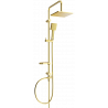 Mexen X45 shower column, Gold - 798454591-50