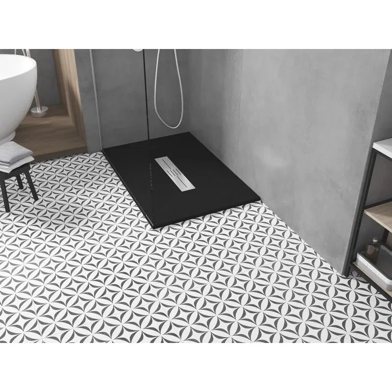 Mexen Toro SMC Rectangular Shower Tray 110 x 90 cm, Black - 43709011