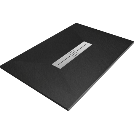 Mexen Toro SMC Rectangular Shower Tray 110 x 90 cm, Black - 43709011