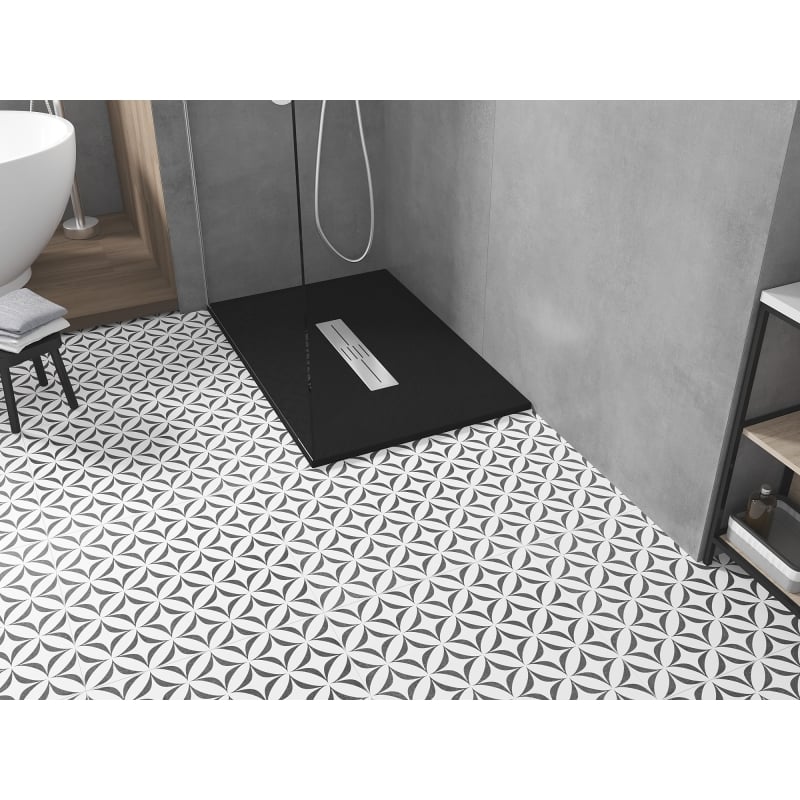 Mexen Toro rectangular SMC shower tray 120 x 90 cm, black - 43709012