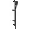 Mexen DF54 sliding shower set, Black - 785544582-71