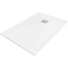 Mexen Stone+ rectangular composite shower tray 110 x 70 cm, White - 44107011
