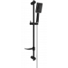 Mexen DF54 sliding shower set, Black/Chrome - 785544582-17