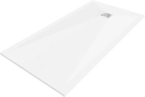 Mexen Stone+ composite rectangular shower tray 180 x 70 cm, white - 44107018