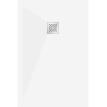 Mexen Stone+ rectangular composite shower tray 90 x 80 cm, White - 44108090