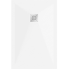 Mexen Stone+ composite rectangular shower tray 110 x 80 cm, white - 44108011