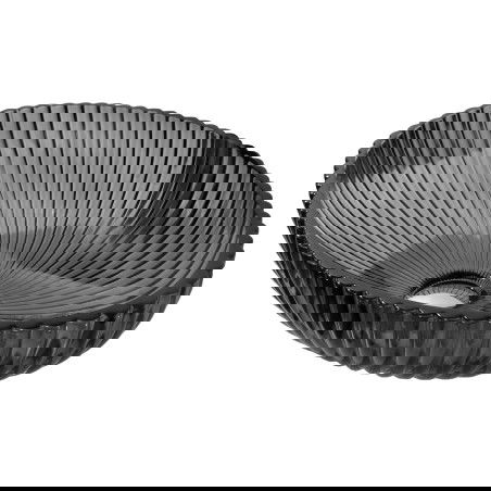 Mexen Zira glass countertop basin 53 x 35 cm, black - 24175370