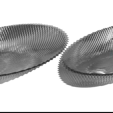 Mexen Zuri glass countertop washbasin 39 x 39 cm, black - 24193970