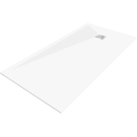 Mexen Stone+ composite rectangular shower tray 160 x 80 cm, white - 44108016
