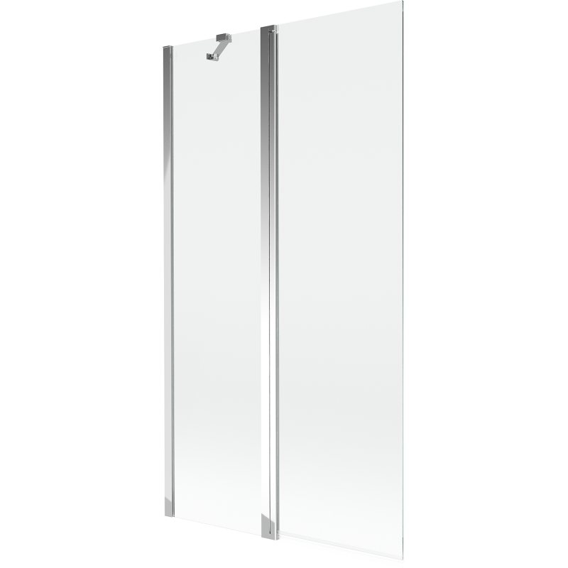 Mexen Mist 2-wing bathtub screen 100 x 150 cm, transparent, chrome - 8A9-100-011-01-00