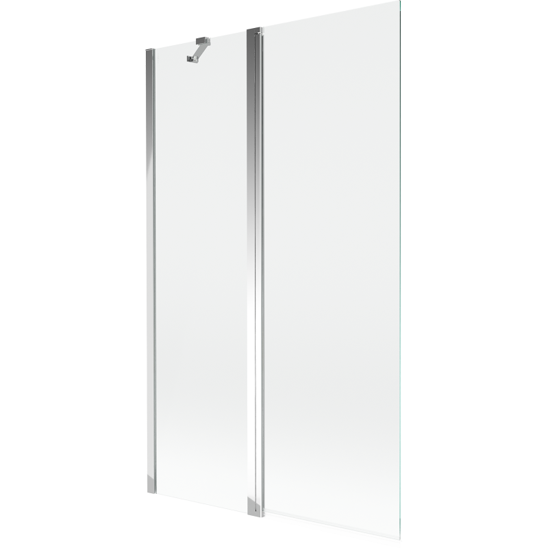 Mexen Mist 2-Panel Shower Screen 110 x 150 cm, Transparent, Chrome - 8A9-110-011-01-00