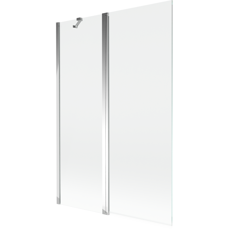 Mexen Mist shower screen 2-wing 120 x 150 cm, transparent, chrome - 8A9-120-011-01-00