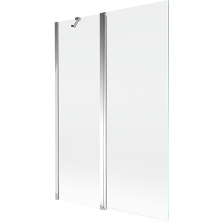 Mexen Mist shower screen 2-wing 120 x 150 cm, transparent, chrome - 8A9-120-011-01-00