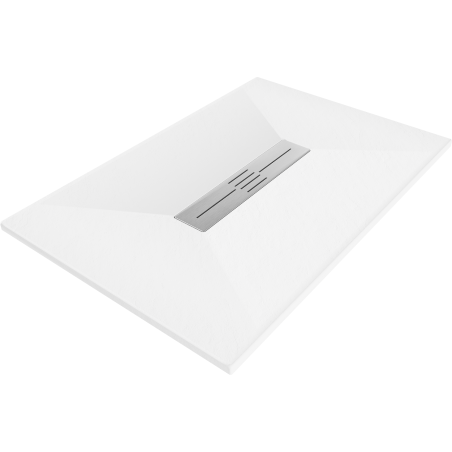 Mexen Toro rectangular shower tray SMC 100 x 80 cm, White - 43108010
