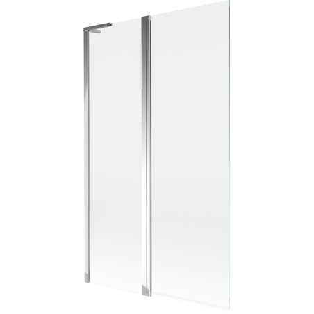 Mexen Mist L bathtub screen 2-wing 110 x 150 cm, transparent, chrome - 8A9L-110-011-01-00