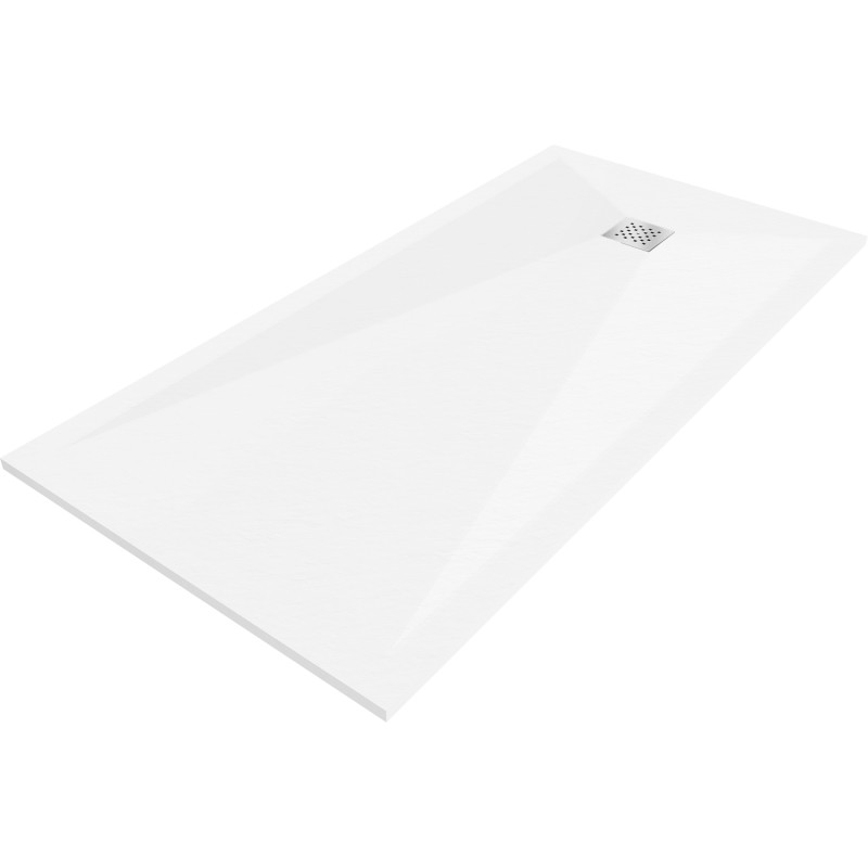 Mexen Stone+ composite rectangular shower tray 180 x 100 cm, white - 44101018