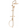 Mexen T62 shower column, Rose gold - 798626293-60