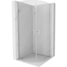 Mexen Mist semi-circular shower enclosure 70 x 70 cm, transparent, chrome - 8A31-070-070-01-00