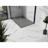 Mexen Stone+ rectangular composite shower tray 90 x 80 cm, gray-concrete - 44618090
