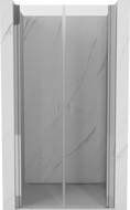 Mexen Mist 120 cm Swing Shower Door, Transparent, Chrome - 8A7-120-000-01-00