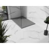 Mexen Stone+ rectangular composite shower tray 110 x 80 cm, Grey-Concrete - 44618011