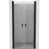 Mexen Mist shower door swing 75 cm, transparent, black - 8A7-075-000-70-00
