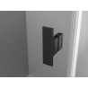 Mexen Mist shower door hinged 95 cm, black frame, black - 8A7-095-000-70-70
