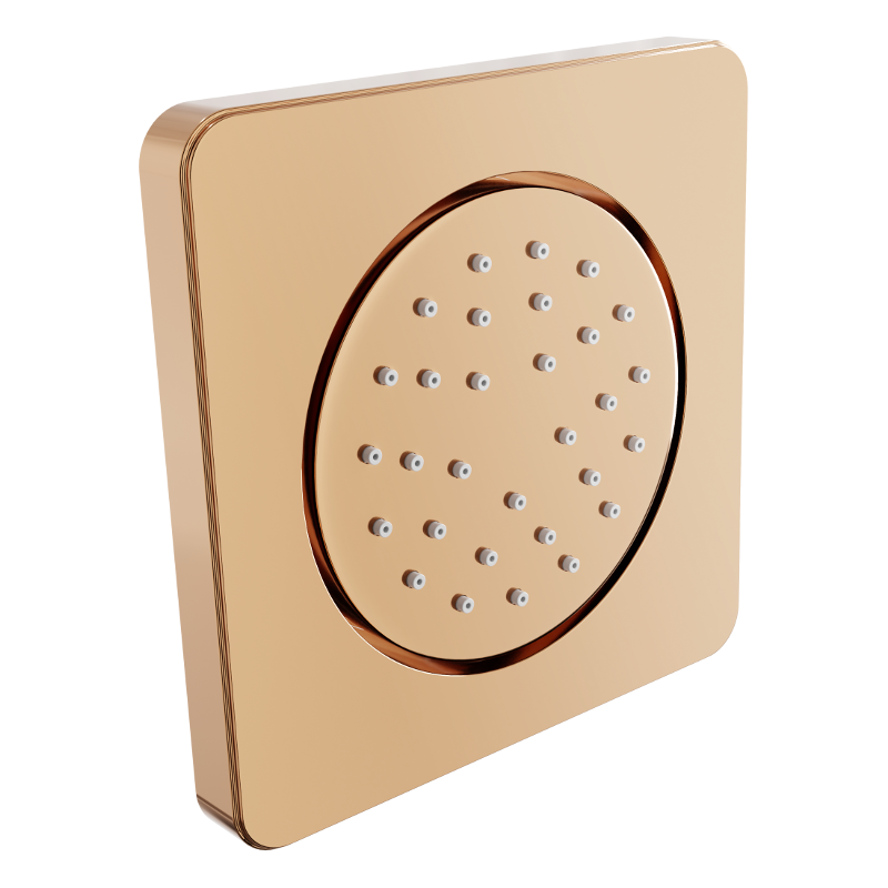 Mexen recessed side nozzle, rose gold - 79366-60