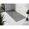 Mexen Stone+ rectangular composite shower tray 180 x 90 cm, Grey-Concrete - 44619018