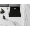 Mexen Stone+ rectangular composite shower tray 90 x 70 cm, Black - 44707090