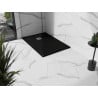 Mexen Stone+ rectangular composite shower tray 90 x 70 cm, Black - 44707090