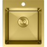 Mexen Solix Steel Sink 1-Bowl 400 x 450 mm, Gold - 6401401000-55