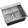 Mexen Solix stainless steel sink 1-chamber 500 x 450 mm, inox - 6402501000-01