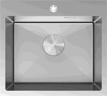 Mexen Solix stainless steel sink 1-chamber 500 x 450 mm, inox - 6402501000-01