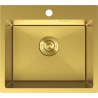Mexen Solix stainless steel sink, single-bowl, 500 x 450 mm, gold - 6402501000-55