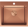 Mexen Solix stainless steel sink 1-bowl 500 x 450 mm, copper - 6402501000-65