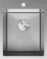 Mexen Solix stainless steel sink 1-bowl 400 x 500 mm, inox HC - 6406401000-01HC