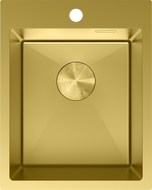 Mexen Solix stainless steel sink 1-bowl 400 x 500 mm, gold - 6406401000-55