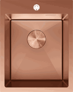 Mexen Solix stainless steel sink 1-bowl 400 x 500 mm, copper - 6406401000-65