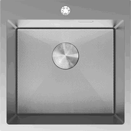 Mexen Solix stainless steel sink 1-bowl 500 x 500 mm, inox HC - 6407501000-01HC