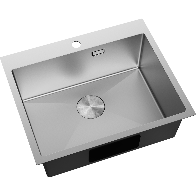 Mexen Solix stainless steel sink 1-bowl 600 x 500 mm, inox - 6408601000-01