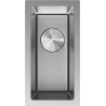 Mexen Trixo stainless steel sink 1-bowl 230 x 440 mm, inox - 6411221000-01
