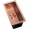 Mexen Trixo stainless steel sink 1-bowl 230 x 440 mm, copper - 6411221000-65