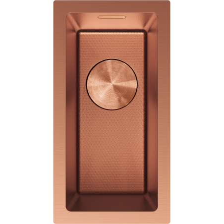 Mexen Trixo stainless steel sink 1-bowl 230 x 440 mm, copper HC - 6411221000-65HC