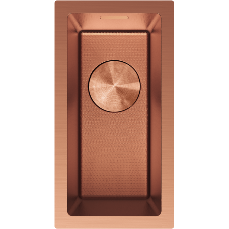 Mexen Trixo steel sink single bowl 230 x 440 mm, copper HC - 6411221000-65HC