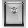 Mexen Trixo 1-bowl stainless steel sink 370 x 440 mm, inox - 6412371000-01