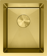 Mexen Trixo 1-Bowl Stainless Steel Sink 370 x 440 mm, Gold HC - 6412371000-55HC