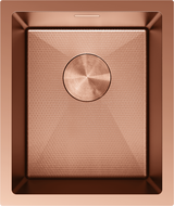 Mexen Trixo 1-Bowl Stainless Steel Sink 370 x 440 mm, Copper HC - 6412371000-65HC